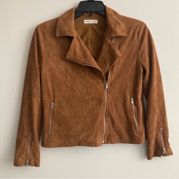 SHEIN Moto Jacket - Picture 1 of 10
